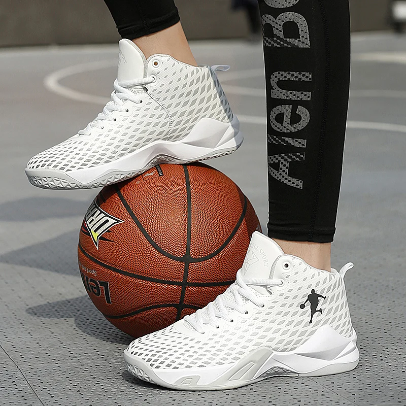 Brand Professional Men's Kids Basketball Shoes Breathable High Top Basketball Boots For Men Women Outdoor Trainer Athletic Shoes