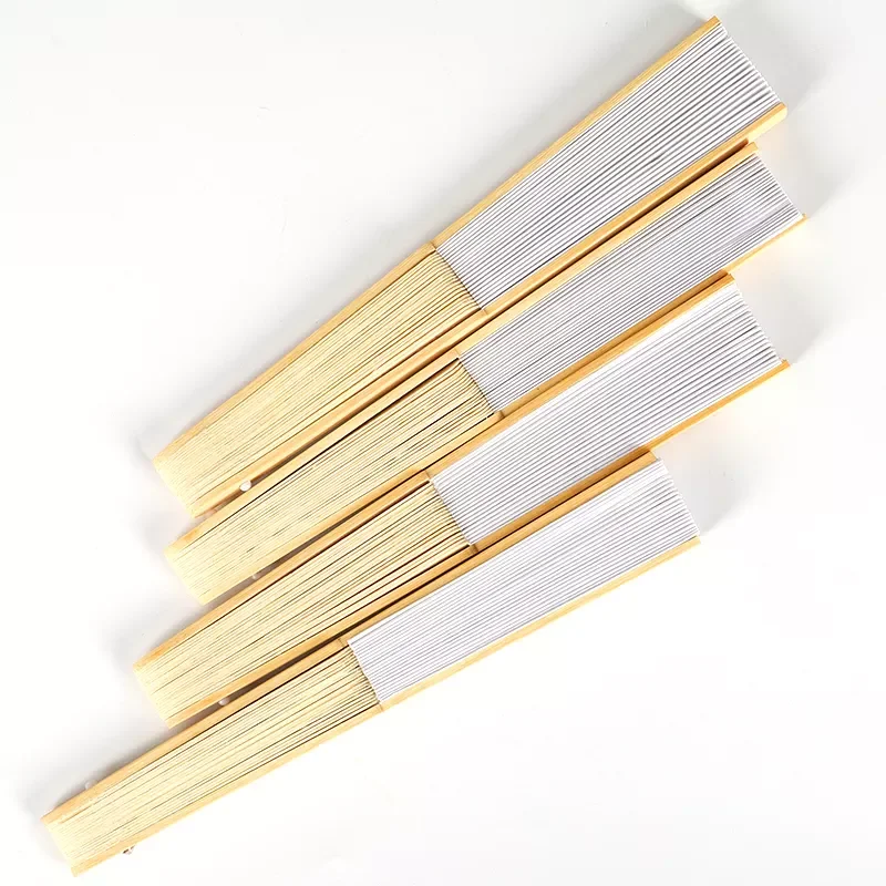 

50 / 30pcs hand-painted foldable paper fan portable party wedding supplies hand fan gift decoration wedding fans wedding fan