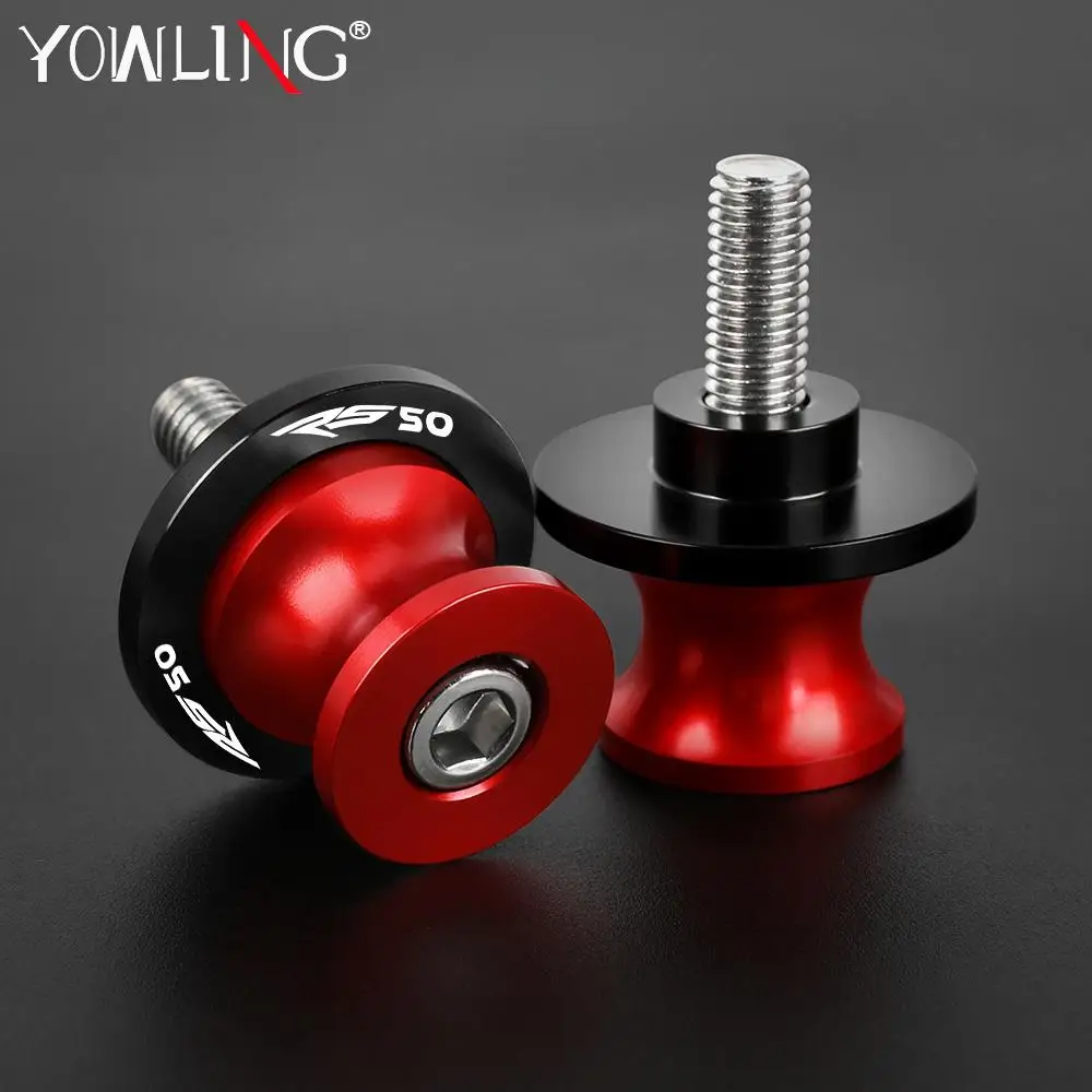 

For Aprilia RS50 RS50 1999 2000 2001 2002 2003 2004 2005 Motorcycle Accessories CNC Swingarm Spools Slider Rear Stand Screws