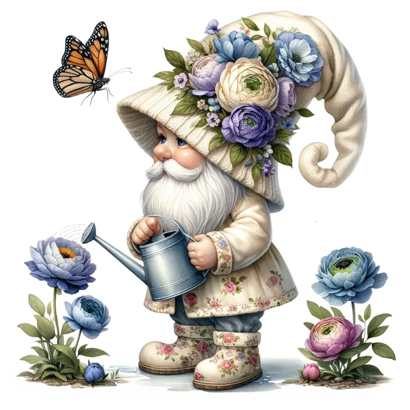 

Наклейка «Гном и Бабушка» для стен