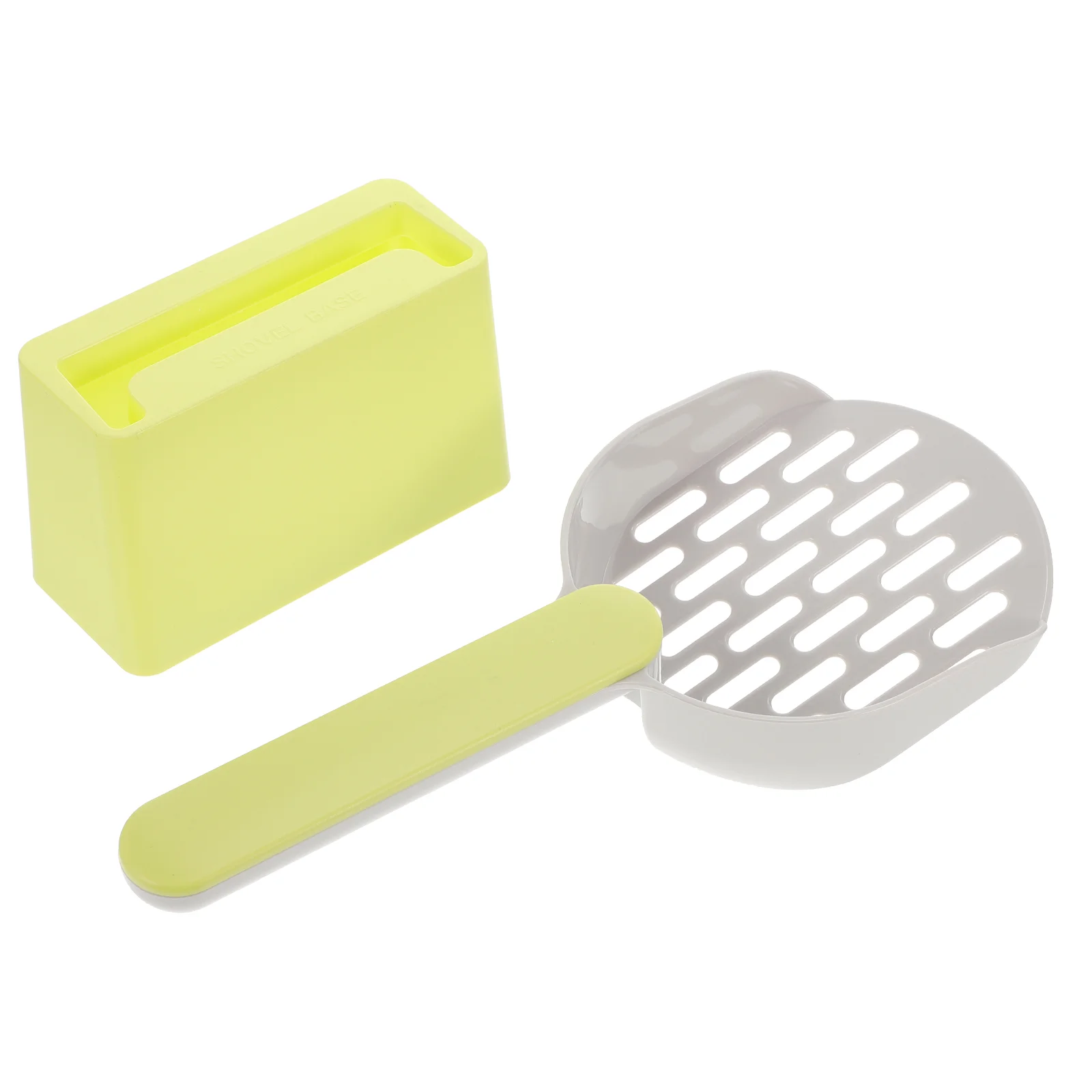 

Cat Litter Cleanup Kit Scoop Cleaning Pet Holder Pellet Box Dustin