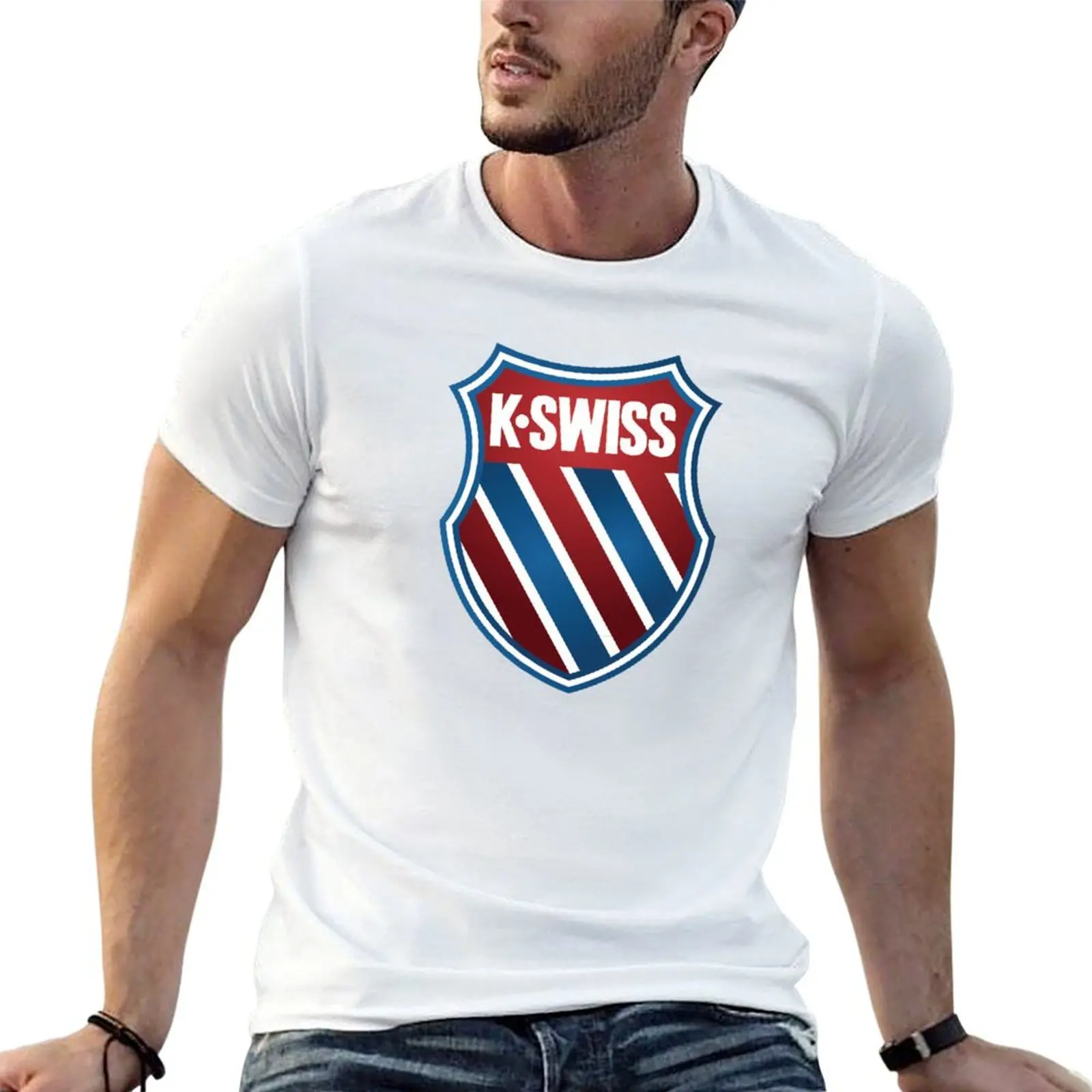 Фото KSWISS > > >   Футболка K.SWISS с графическим принтом и короткими рукавами №1