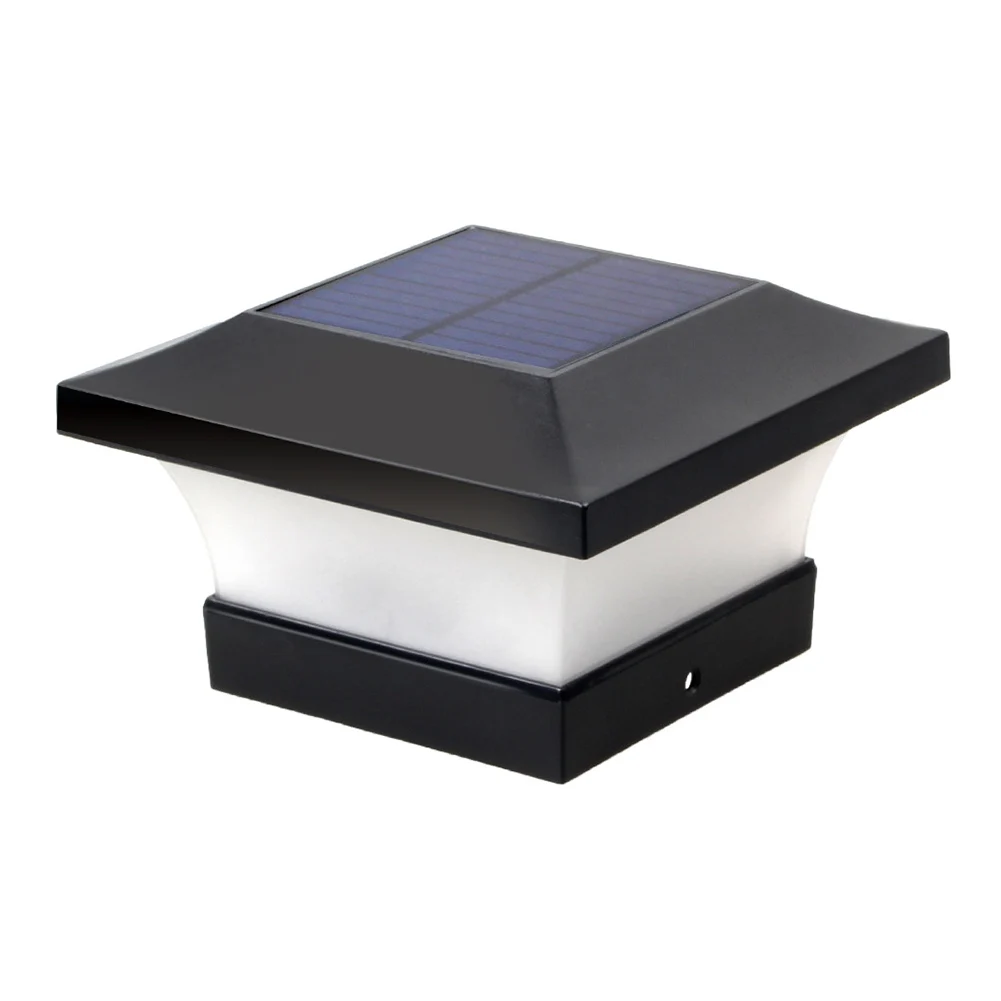 

6LED Solar Courtyard Lamp Waterproof Outdoor Square Post Lights Garden Decor Energy Saving and Environmental Protection