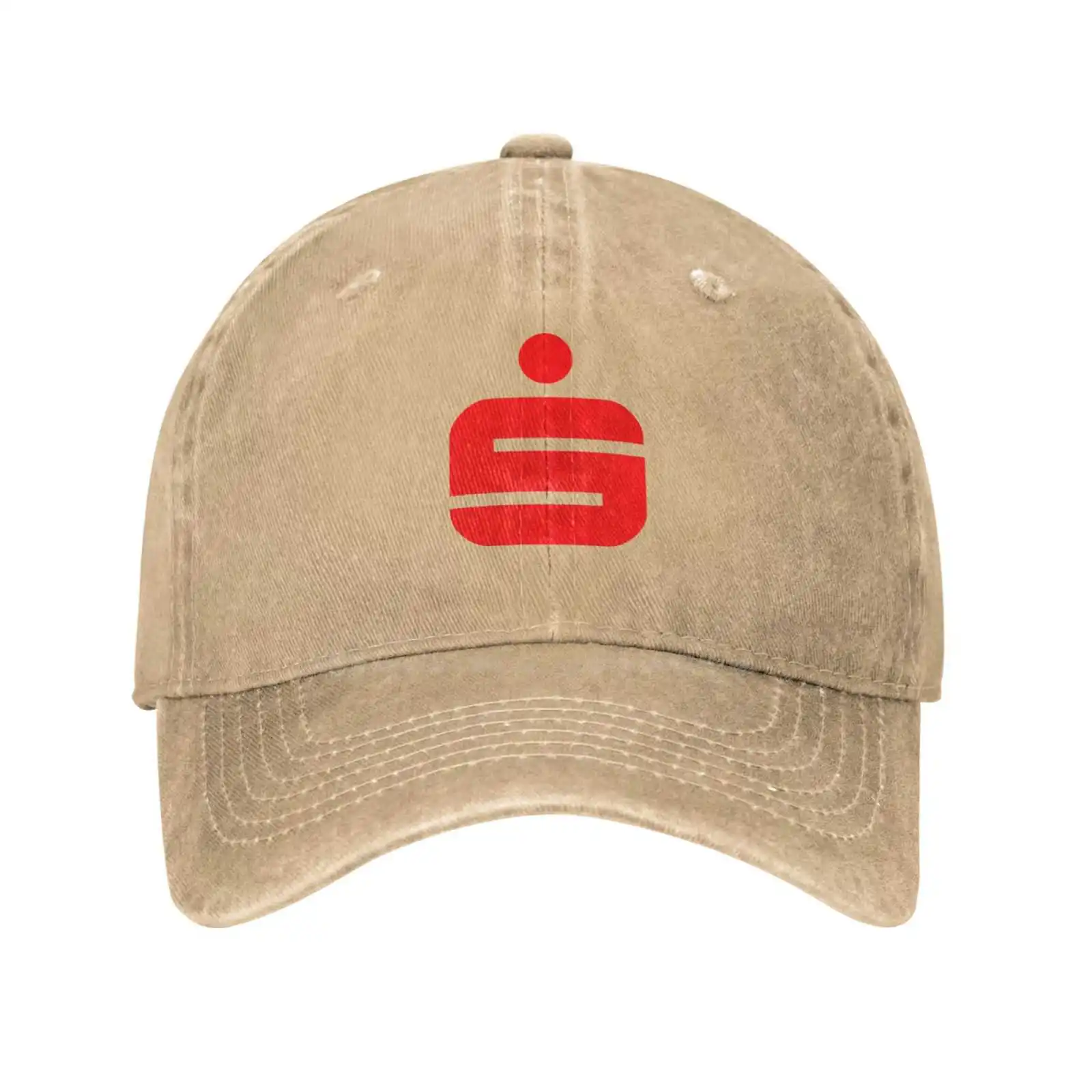 

Sparkasse logo Fashion quality Denim cap Knitted hat Baseball cap