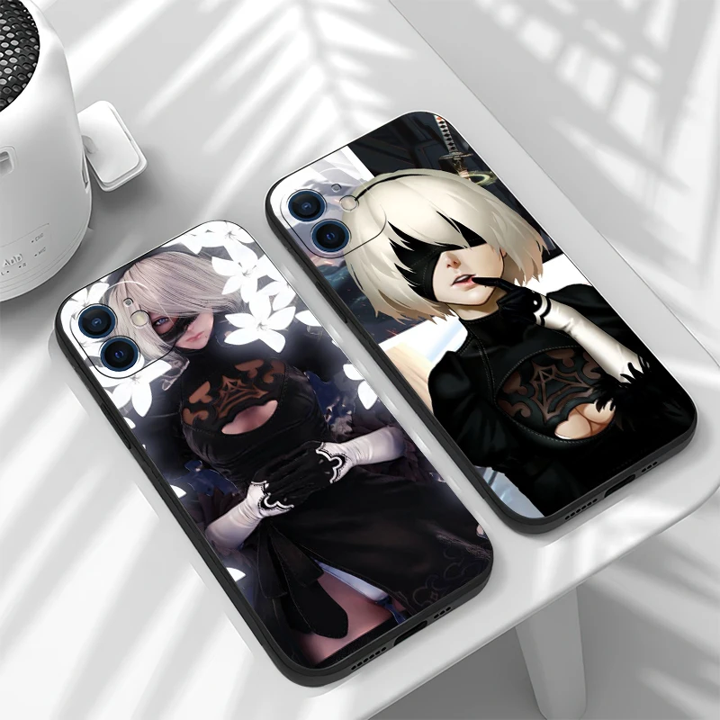 

Funda Phone Case For iPhone 11 13 12 Pro Max 12 13 Mini X XR XS MAX SE 2020 7 8 6s Plus Celular Shockproof Black Original Soft