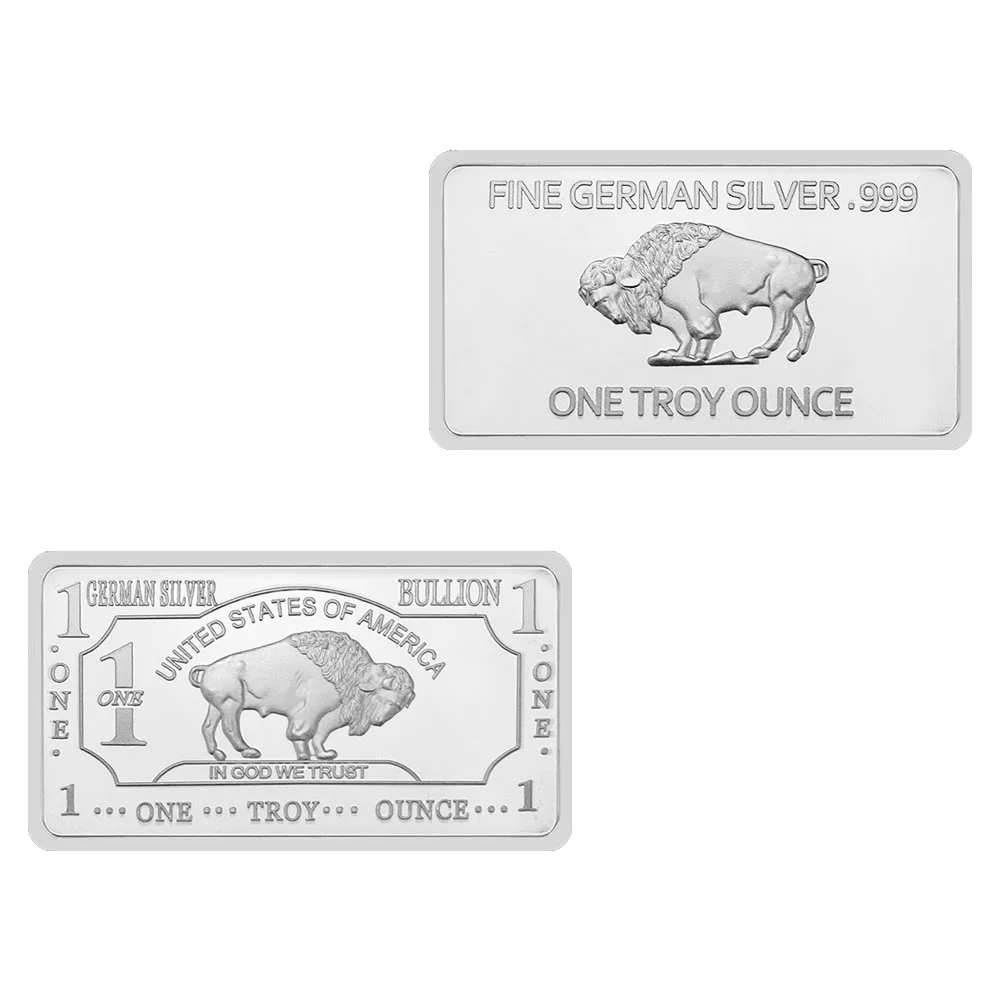 

Сувенир из американского буйвола, Посеребренная монета, Соединенные Штаты Америки, коллекционный подарок, памятная монета