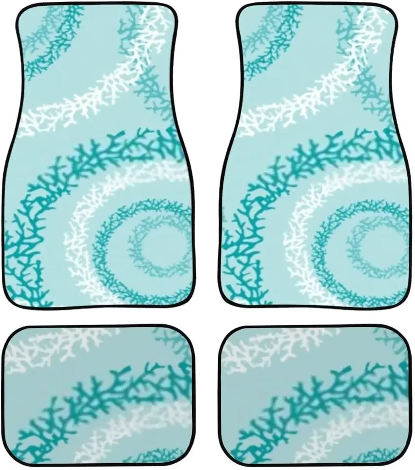 Автомобильные коврики коралловые круги Дизайнерский ковер автомобильные SUV