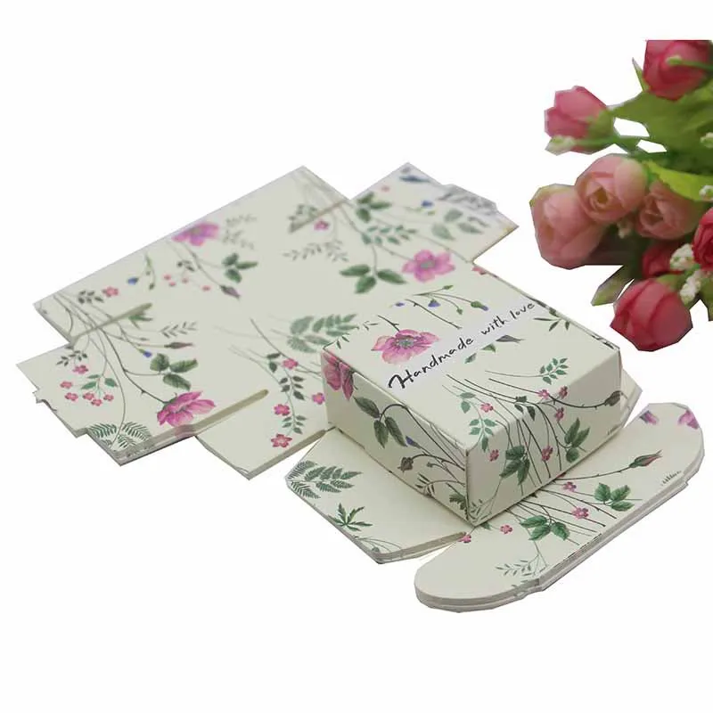 Butterfly Flowers Diy Soap Jewelry Box Package Bag Birthday Gift Wedding Party Decorations