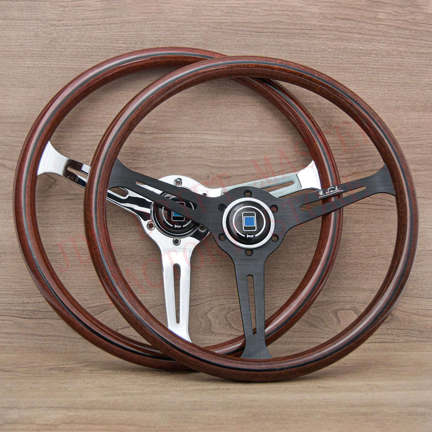 Универсальный 380 мм 15 &quotклассический винтажный деревянный руль Nardi ABS спортивный
