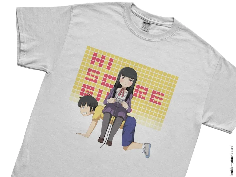 Футболка Hi Score Girl Gamer Soulmates футболка с аниме Guille Zangief