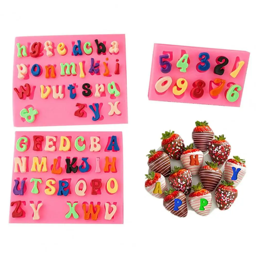

Anti-deform Chocolate Mold Easy Release Reusable Easily Clean Cookie Mold Kitchen Supplies