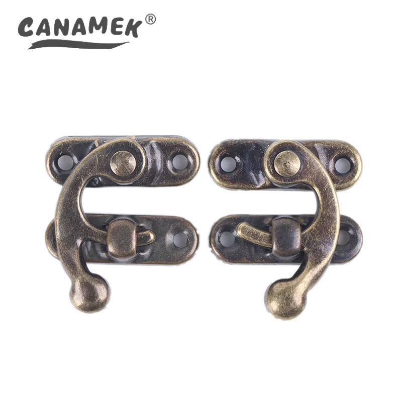 Маленькая серебряная защелка нагрудный замок ювелирные изделия деревянная