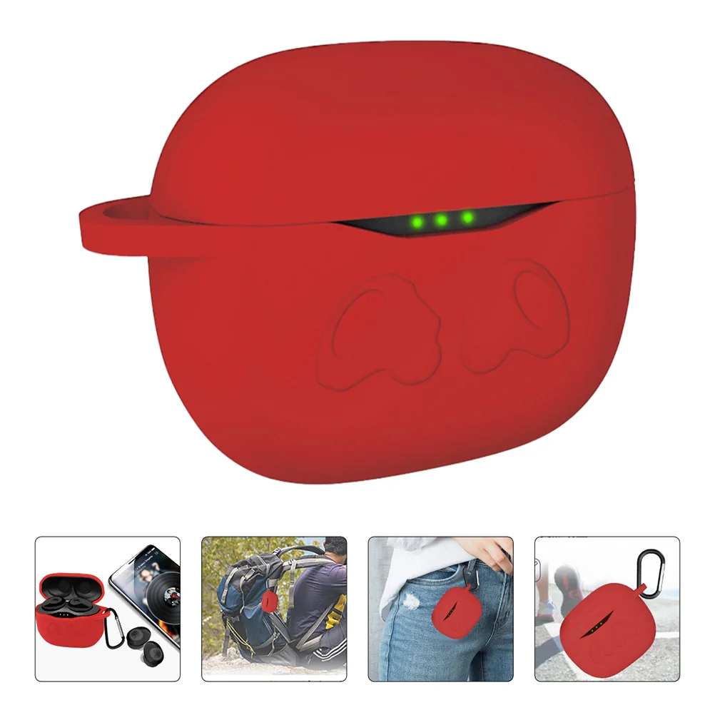 

1PC Wireless Earphone Case Silicone Dust Cover Compatible for Tune T120TWS