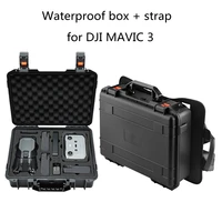 safety backpack waterproof backpack case hard shell case back strap for dji mavic 3 smart controller flymore combo accessories