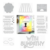 heavenly glow metal cutting dies and silicone stamps stencil diy scrapbooking paper handmade album stamp die sheets greeting
