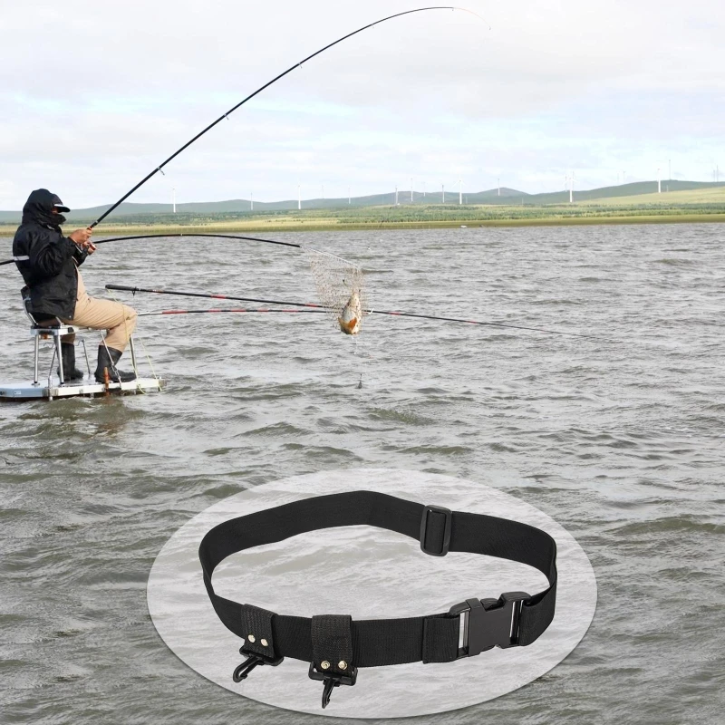 

Ремень рыболовный многофункциональный регулируемый с крючками для Каяка