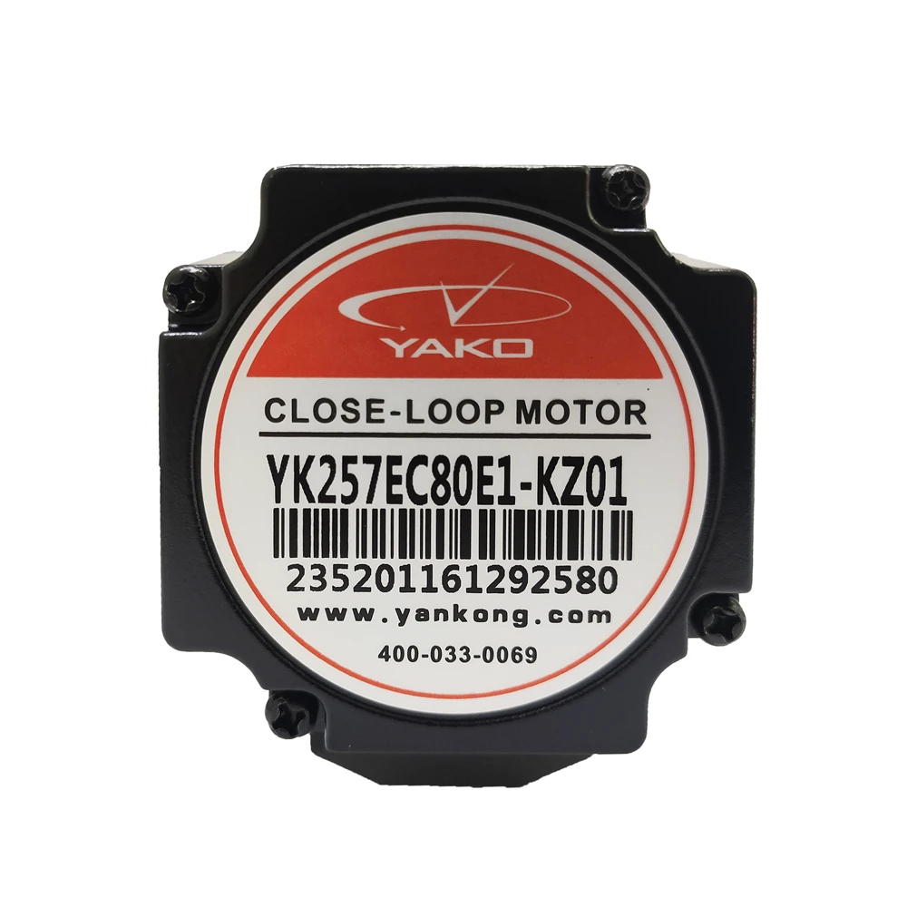 Новый и оригинальный шаговый вал двигателя YAKO YK257EC80E1-KZ01 с замкнутым контуром