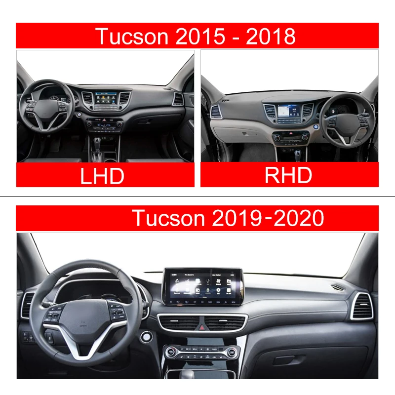 Крышка приборной панели автомобиля Избегайте света Pad Приборная панель Коврики