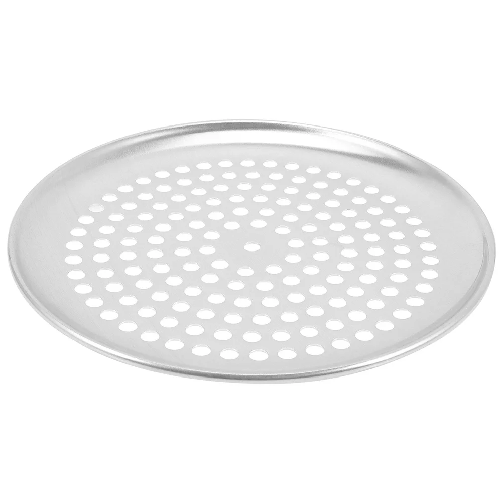 

Stainless Steel Baking Pan Multi-function Pizza Plate Household Baking Tray Baking Supply