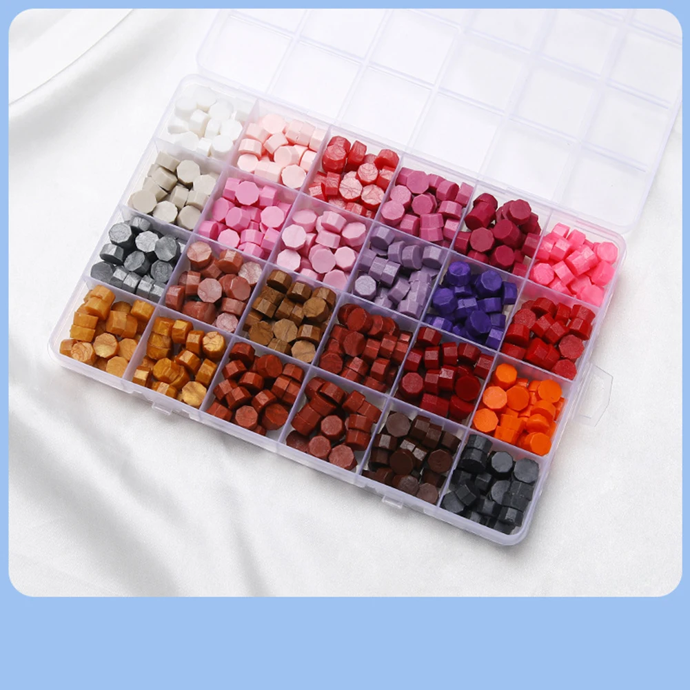 

Wax Seal Kit 600 Beads Environmentally Friendly Resin Sunflower Shape Perfect for Greeting Cards and Packages
