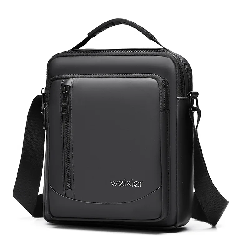 

Casual Men Shoulder Bag Crossbody Bags High Quality Male Bag PU Leather Handbag Capacity Men Messenger Bag Tote Bag