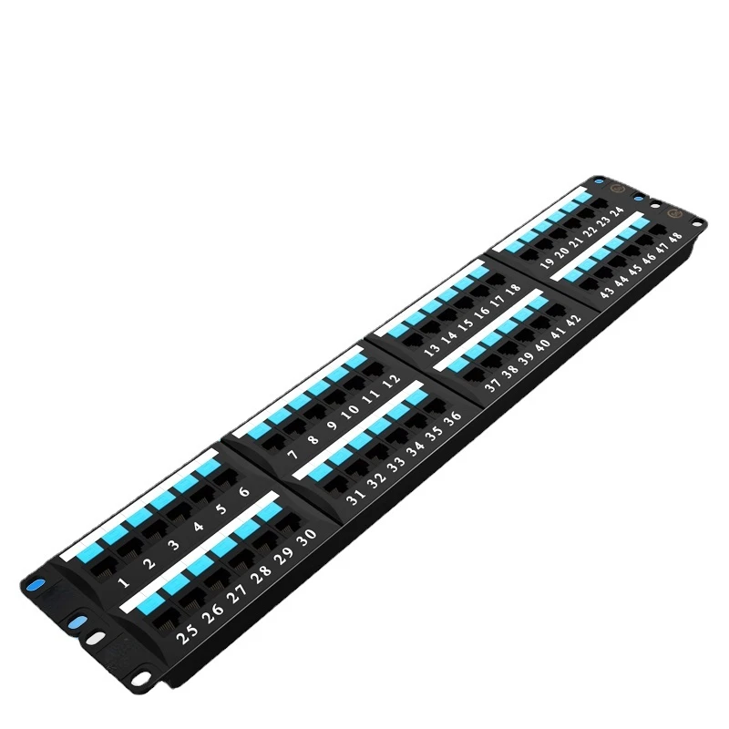 DT7548-2 48-Port Ultra-Five 48-Port Distribution Frame 2U Network Distribution Frame 48