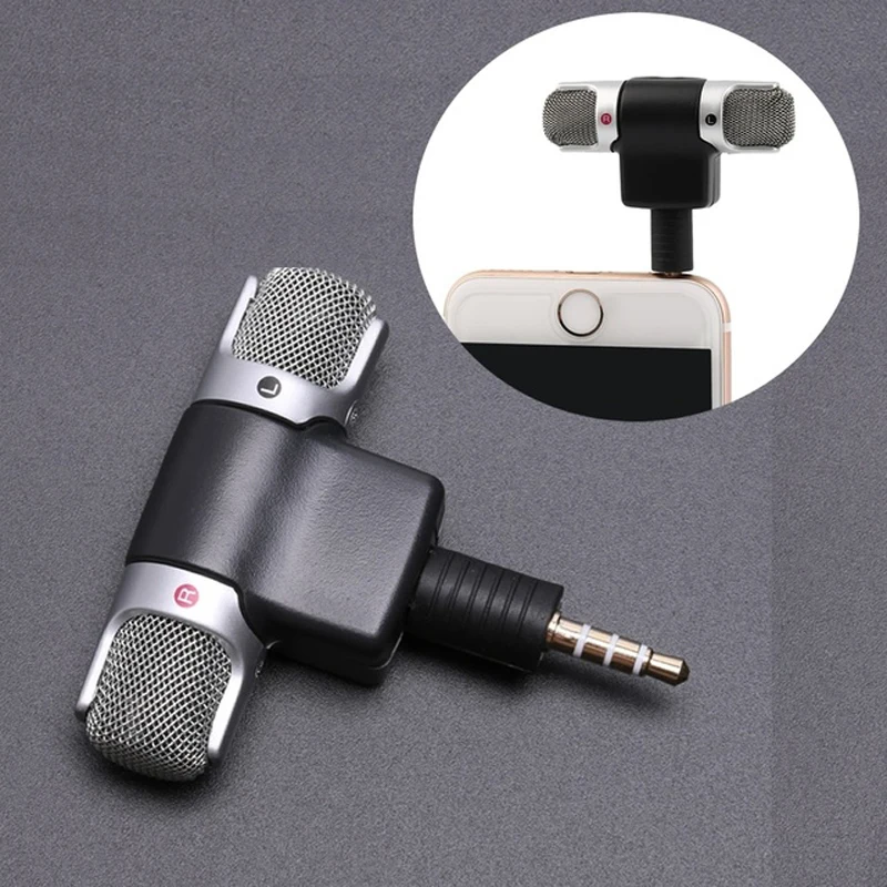 

Mini Microphone Mic For iPhone Android Mobile Phone Cell Smartphone Kit Tiny Micro Small Mikrofon Mike Audio Sound 3.5mm Stereo