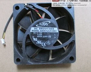 ADDA 6015 AD0612UB-H93 12V 0.35A 3-проводной Вентилятор проектора CP270, охлаждающий вентилятор 60x60x15 6 см