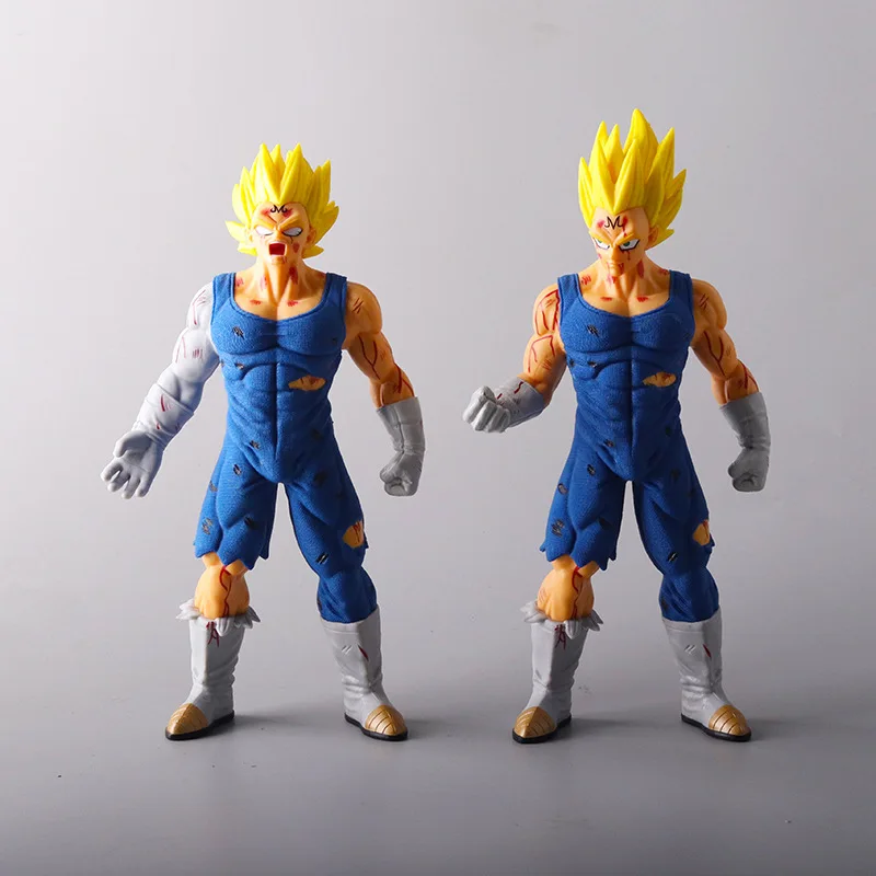 2 Style Gk Anime Dragon Ball Z Son Goku Vegeta Super Saiyan Pvc Action Figure Model Statue Collectible Toy Children Gifts