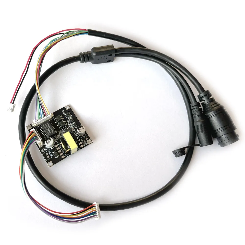 Фото Интеллектуальный POE-сплиттер CCTV 2A: вход DC48V, выход DC12V/2A, модуль Power Over Ethernet IEEE802.3af/at + кабель POE №1