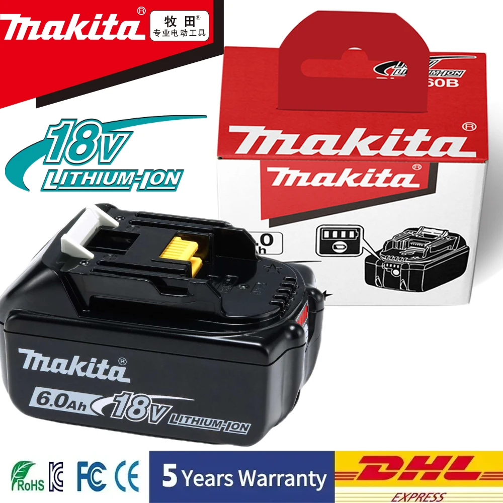 Оригинальный аккумулятор для инструментов Makita 18 В сменные аккумуляторы дрели