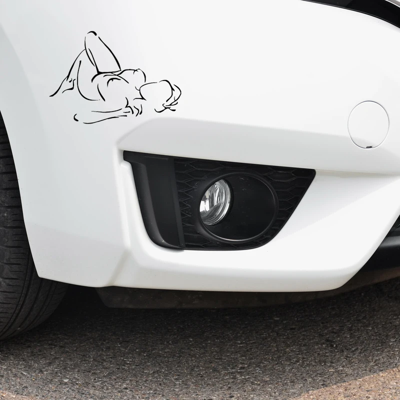 Сексуальная красота обнаженная девушка Личность наклейка на автомобиль