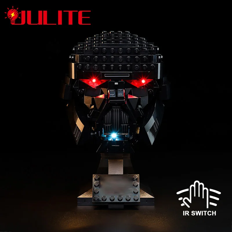 

LED Light Kit For 75343 Dark Helmet DIY Lamp Toys Set (Not Included Building Blocks)