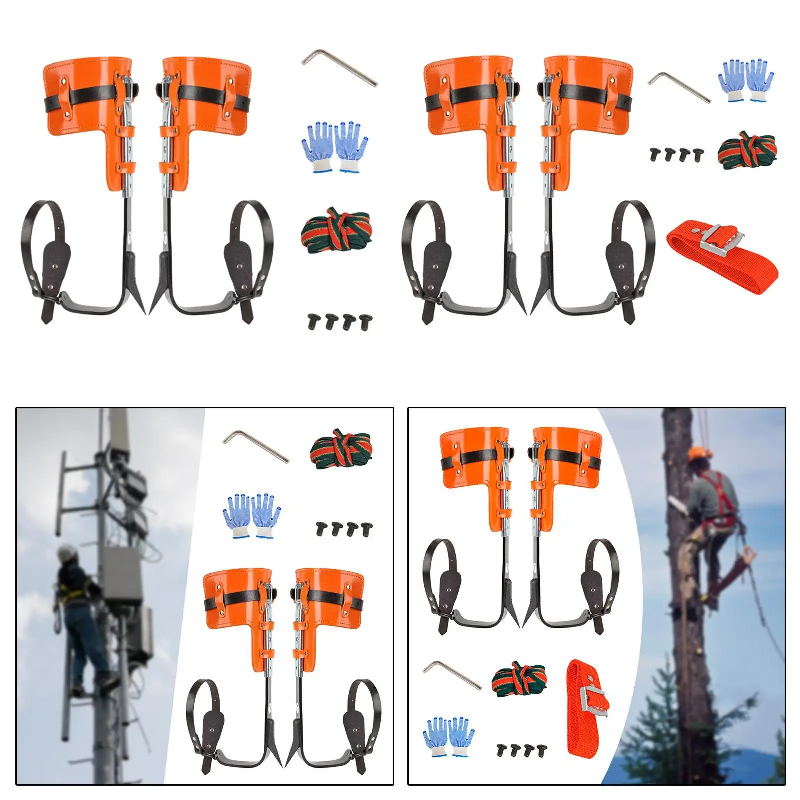 Инструмент для скалолазания на дереве регулируемая высота