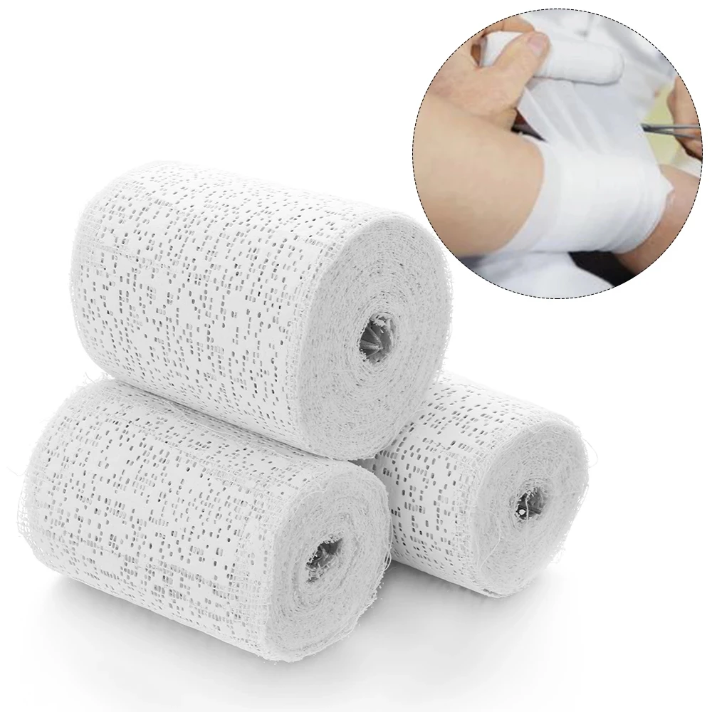 

Plaster Bandages Cast Orthopedic Tape Cloth Gauze Emergency Muscle Tape First Aid Protective bracket Health Care Tool