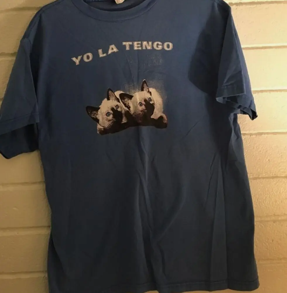 Yo la tengo футболка Финляндия подарок для фаната рок черная рубашка