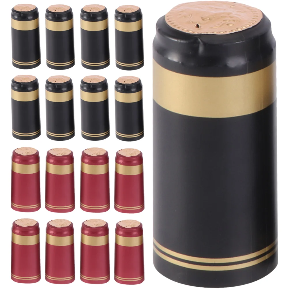 

Shrinkbottle Heat Capsules Capssleeves Stopper Bottles Wrap Bistro Covers Pvc Accessorieswraps Supplies Corks Sealing Gifts Home