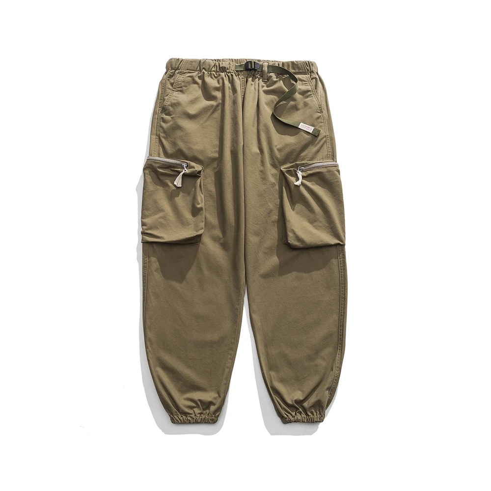 Уличная одежда модные свободные уличные брюки-карго в стиле хип-хоп Мужская