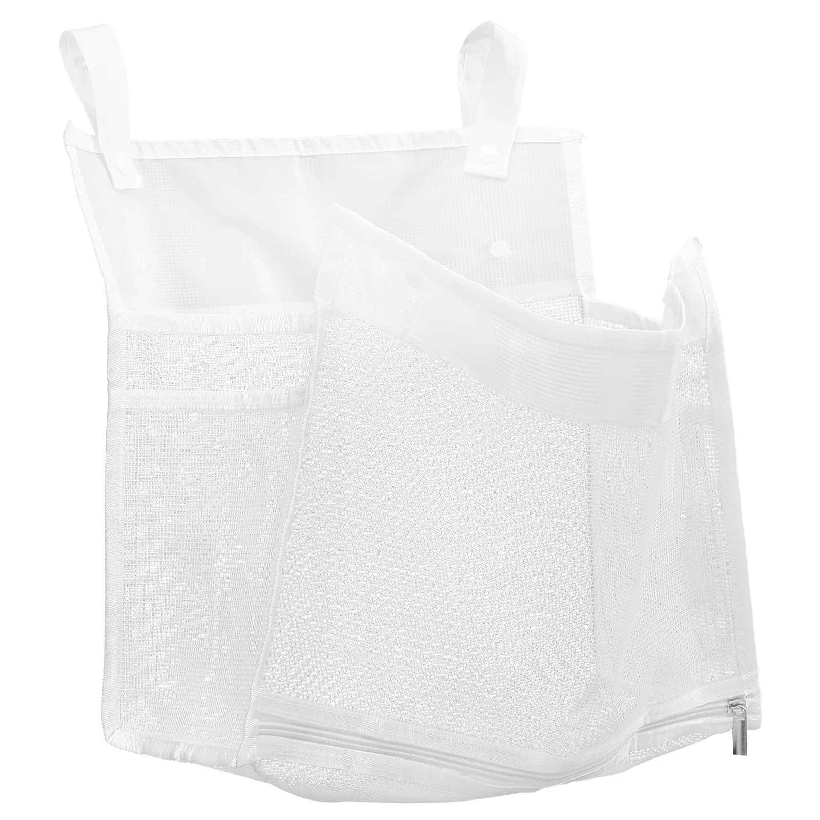 

Zipper Design Baby Toy Storage Bag Kid Toy Storage Mesh Bag Bathroom Hanging Mesh Bag