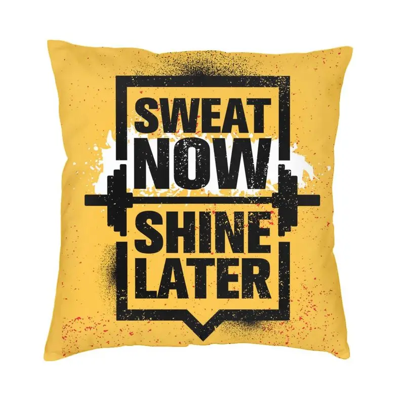 

Потрясающая сейчас блестящая позже накидка на подушку, домашний декор, бодибилдинг, тренажерный зал, искусственная кожа, чехол для дивана