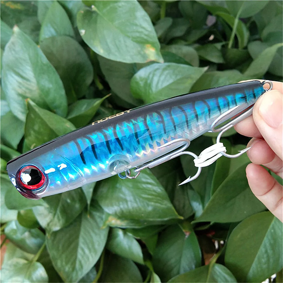 

Набор рыболовных приманок NOEBY, 3 шт., 105 мм, 24 г, воблеры Topwater, искусственная жесткая искусственная приманка для зимней морской рыбалки