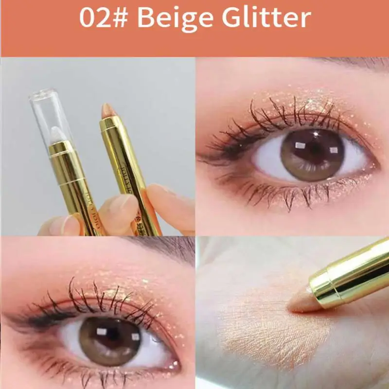 

Eye Shadow Pen Highlight Lying Silkworm Pen Makeup One-stroke two-use Long-lasting Waterproof Sweatproof Beauty Eyeshadow