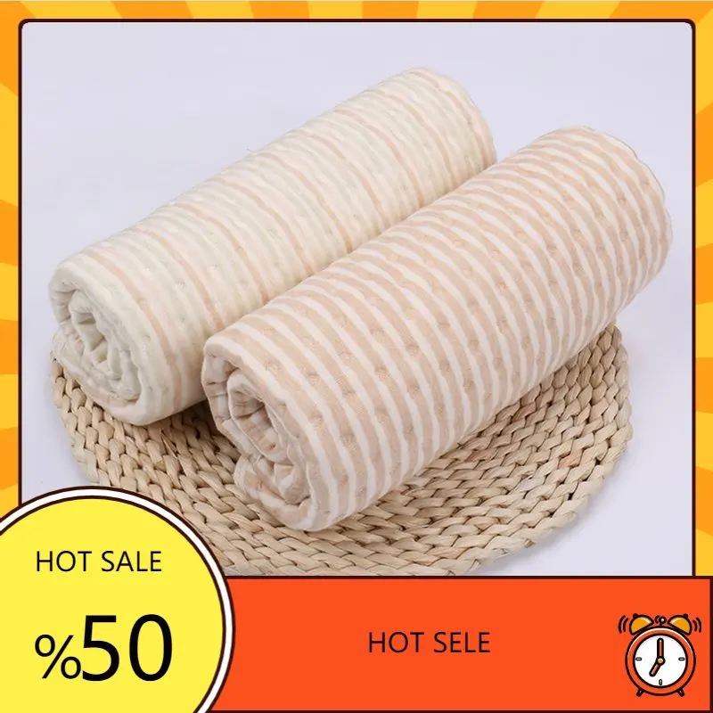 

Reusable Baby Diaper Changing Pad Newborn Waterproof Cotton Cloth Mattress 4 Layer Portable Travel Nappy Changing Mat 30*45cm