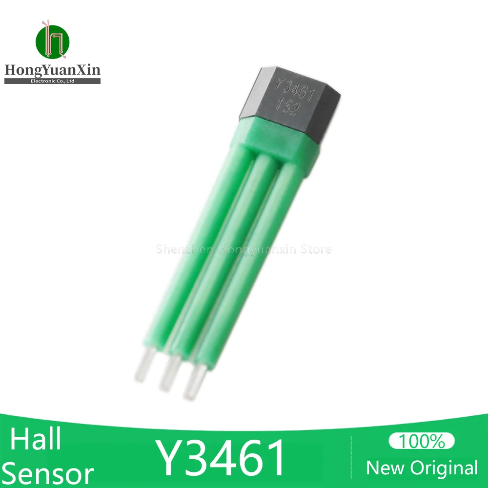 

10 шт./Y3461 Zhengxuan волновой элемент Холла двигателя Y3461, сопротивление высокого напряжения, новый национальный стандарт, холл электромобиля