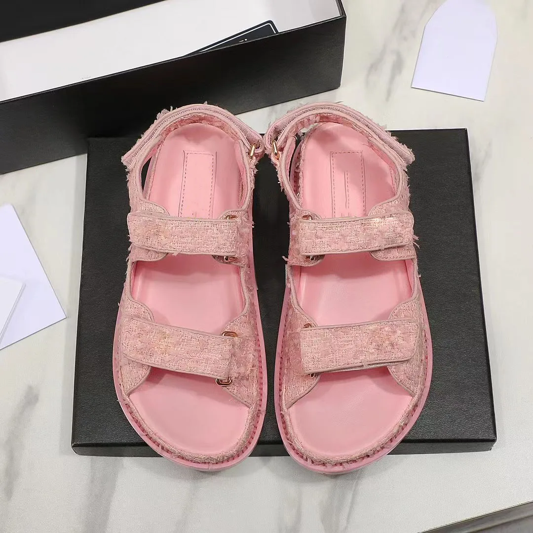 Women Sandals Soft Stitching Ladies Comfortable Flat Open Toe Beach Shoes Footwear Treking Fashion Womens Slippers