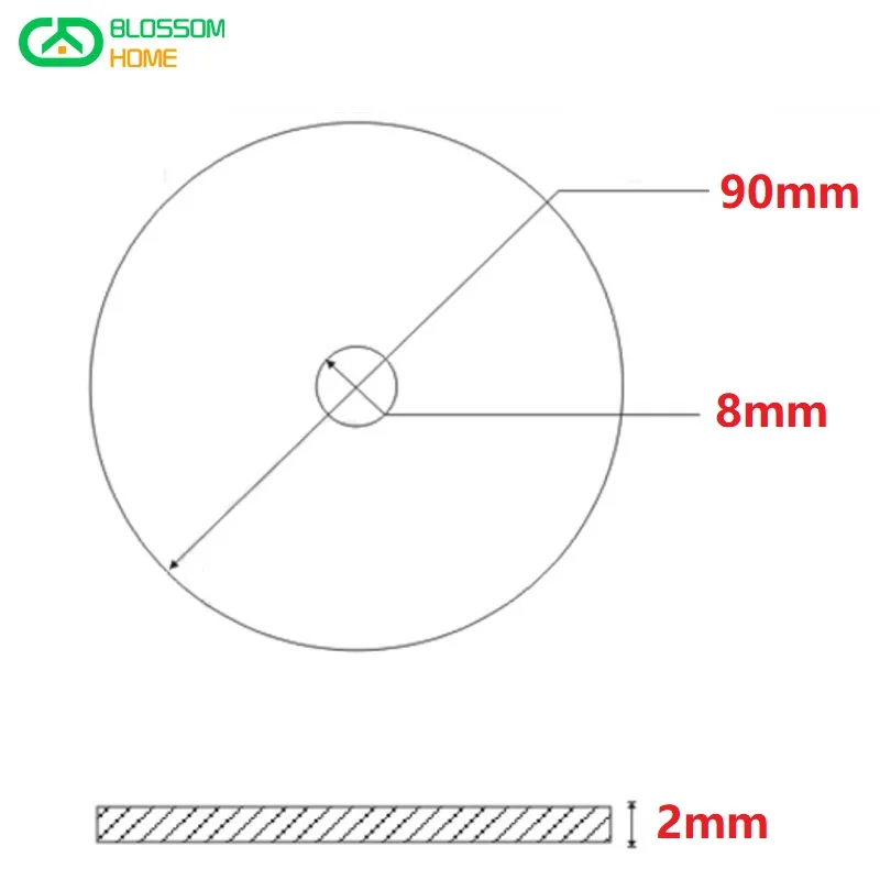 

Декоративный диск из нержавеющей стали