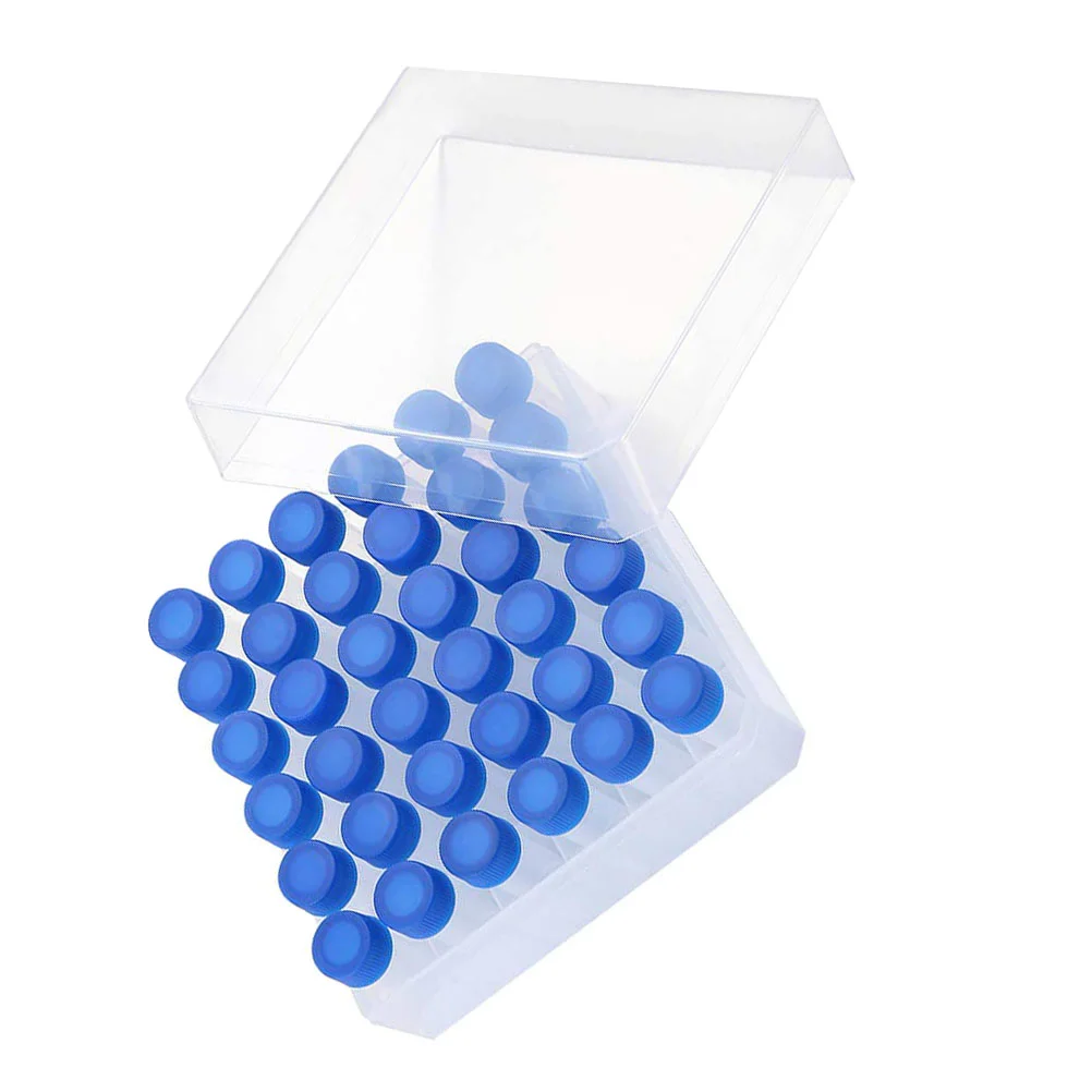 

5ml Small Freezing Tubes Plastic Terrariums Fogger Foggers Sample Tubes with Screw Lid Box Test