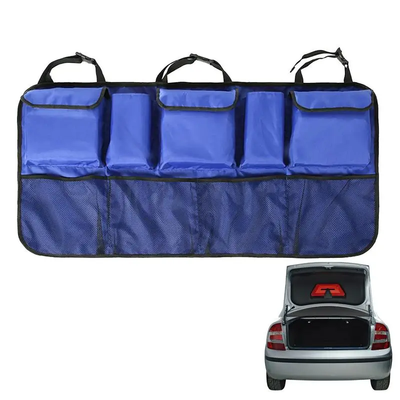 

Заднее сиденье автомобиля, органайзер для багажника, сетчатый карман для внедорожника, фургона, аксессуары для интерьера