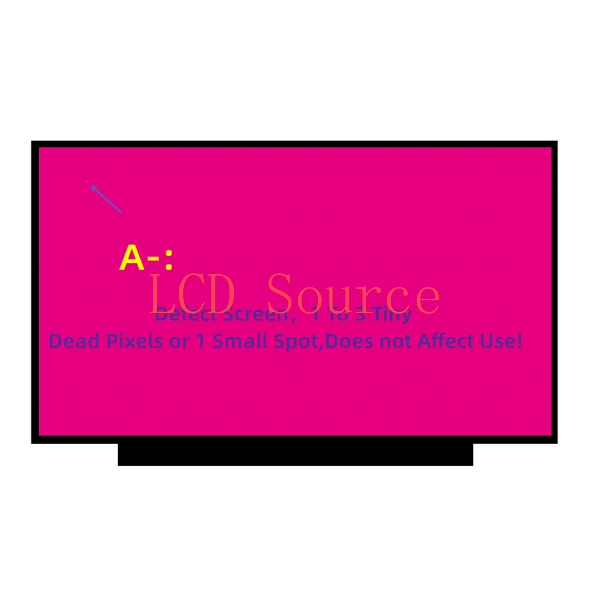 Фото N160GME-GQC QHD 2560x1600 240 Гц IPS 40-контактный eDP сменный дисплейный модуль LCD LED экран для ноутбука 16.0 дюймов №4
