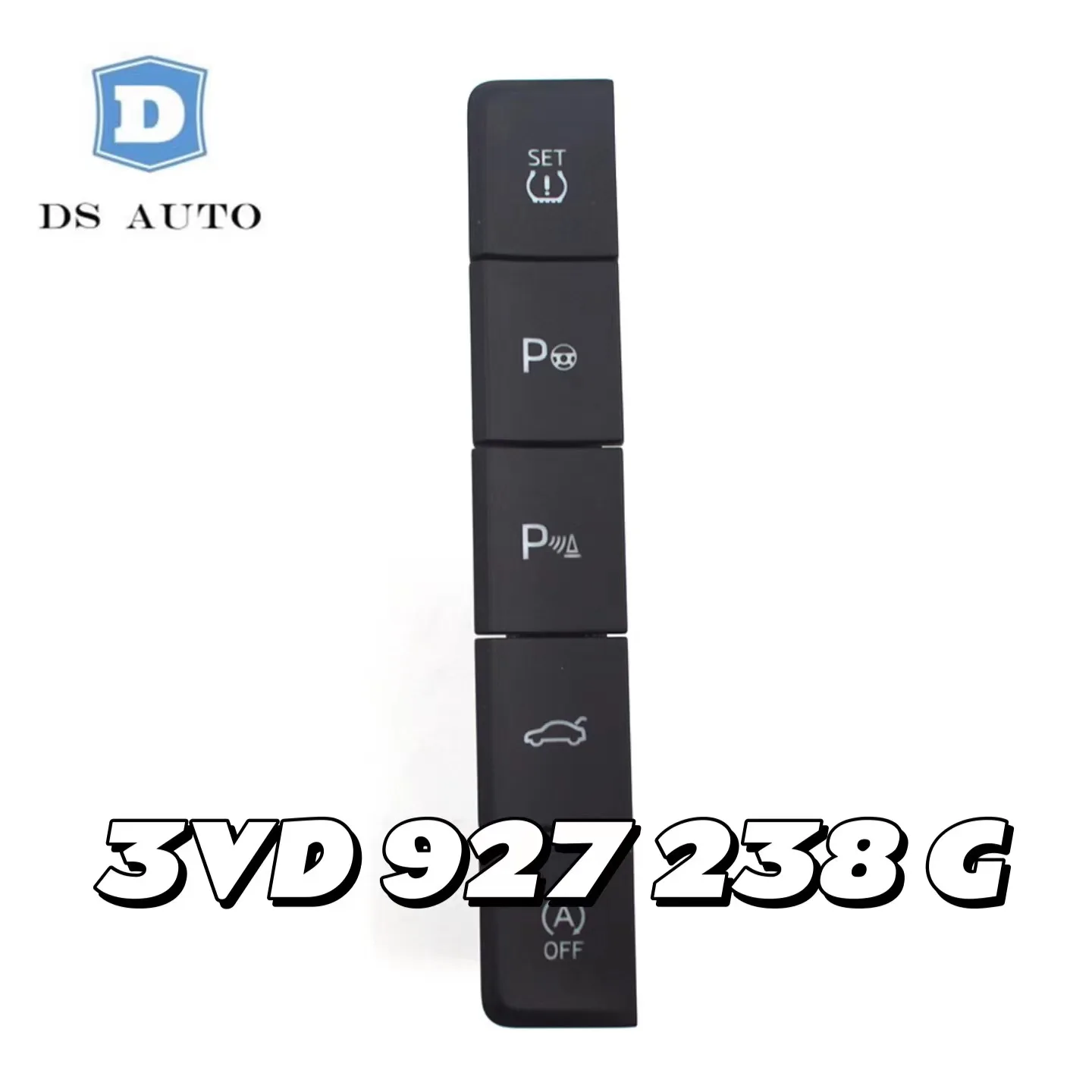 

3VD 927 238 G 3VD927238G For Skoda Superb 2016-2022 Tire Pressure Key Switch Full Key Interior Modification